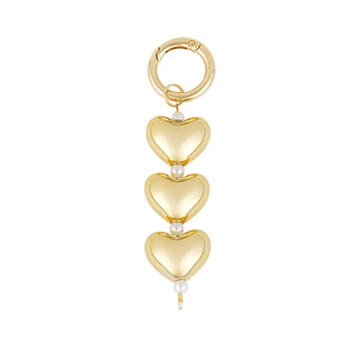 Sleutelhanger ✰ gold heart