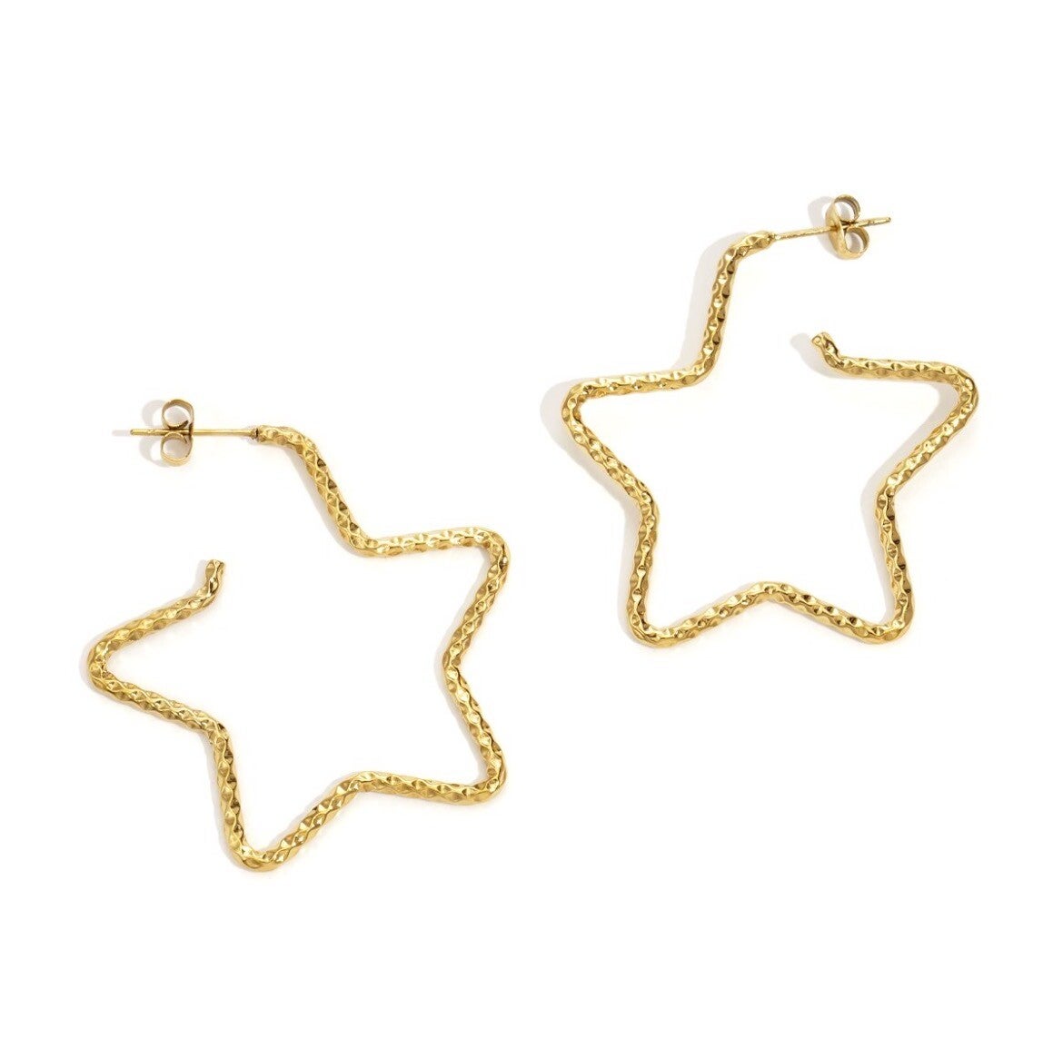 Oorbellen ✰ Star goud