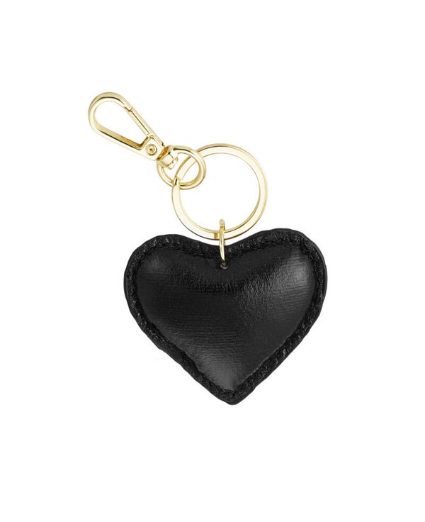 Sleutelhanger ✰ hart zwart