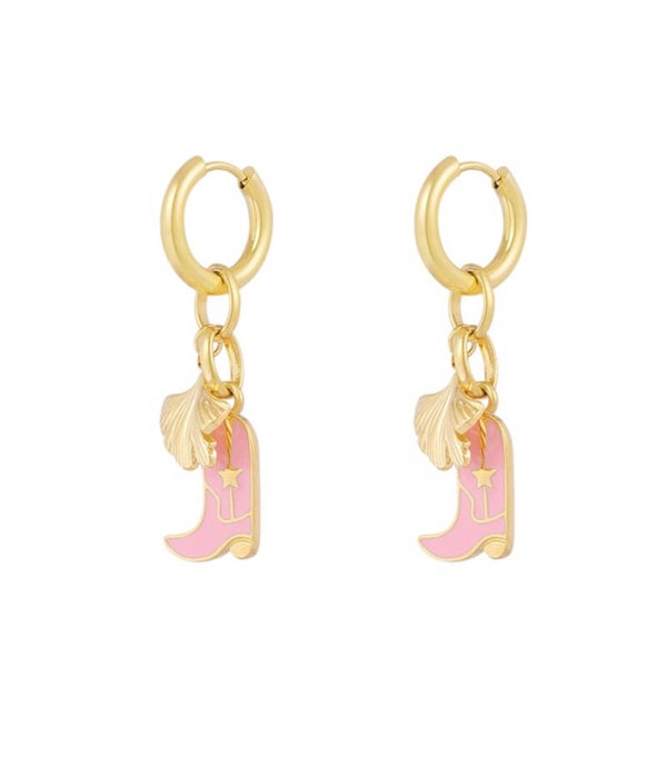 Oorbellen ✰ Cowboy goud