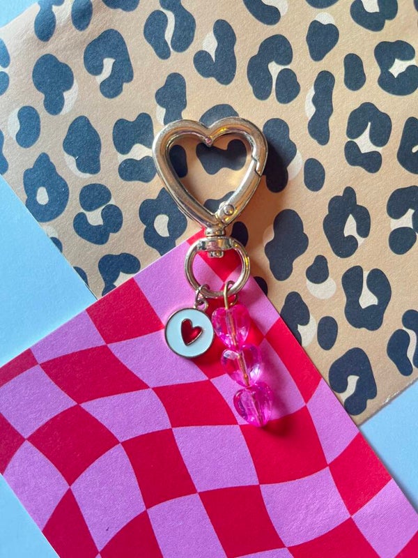 Sleutelhanger ✰ White heart