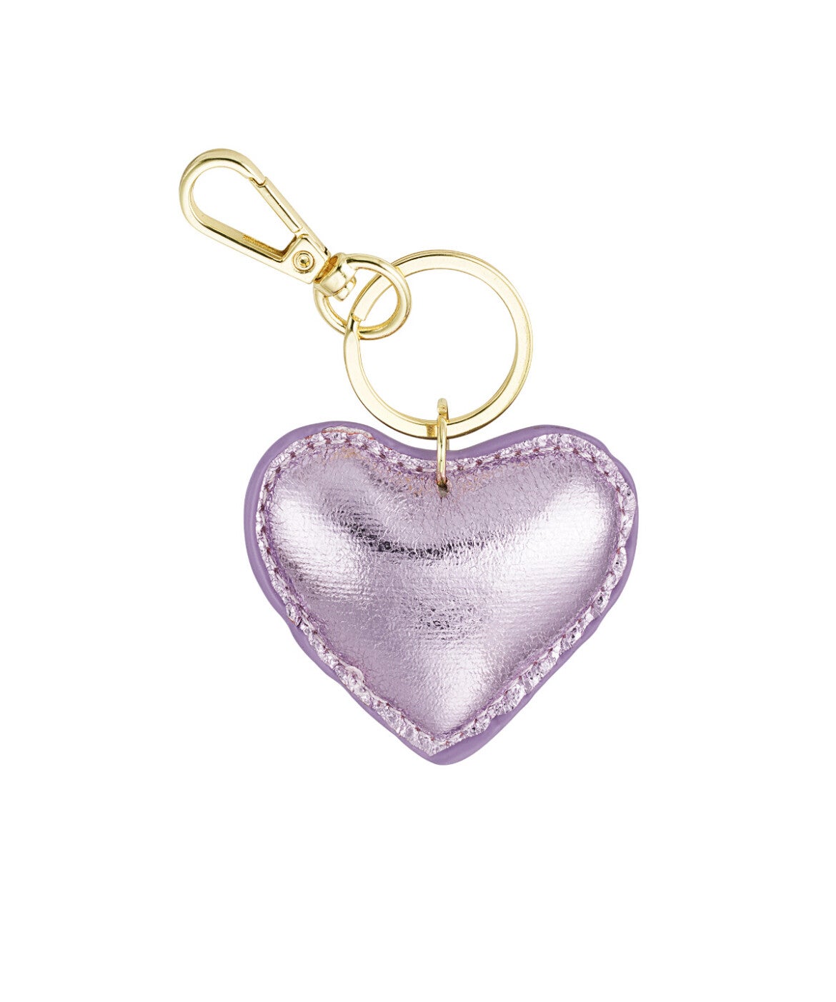 Sleutelhanger hart paars