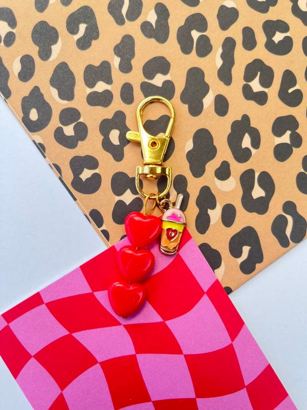 Sleutelhanger ✰ Coffee Rood