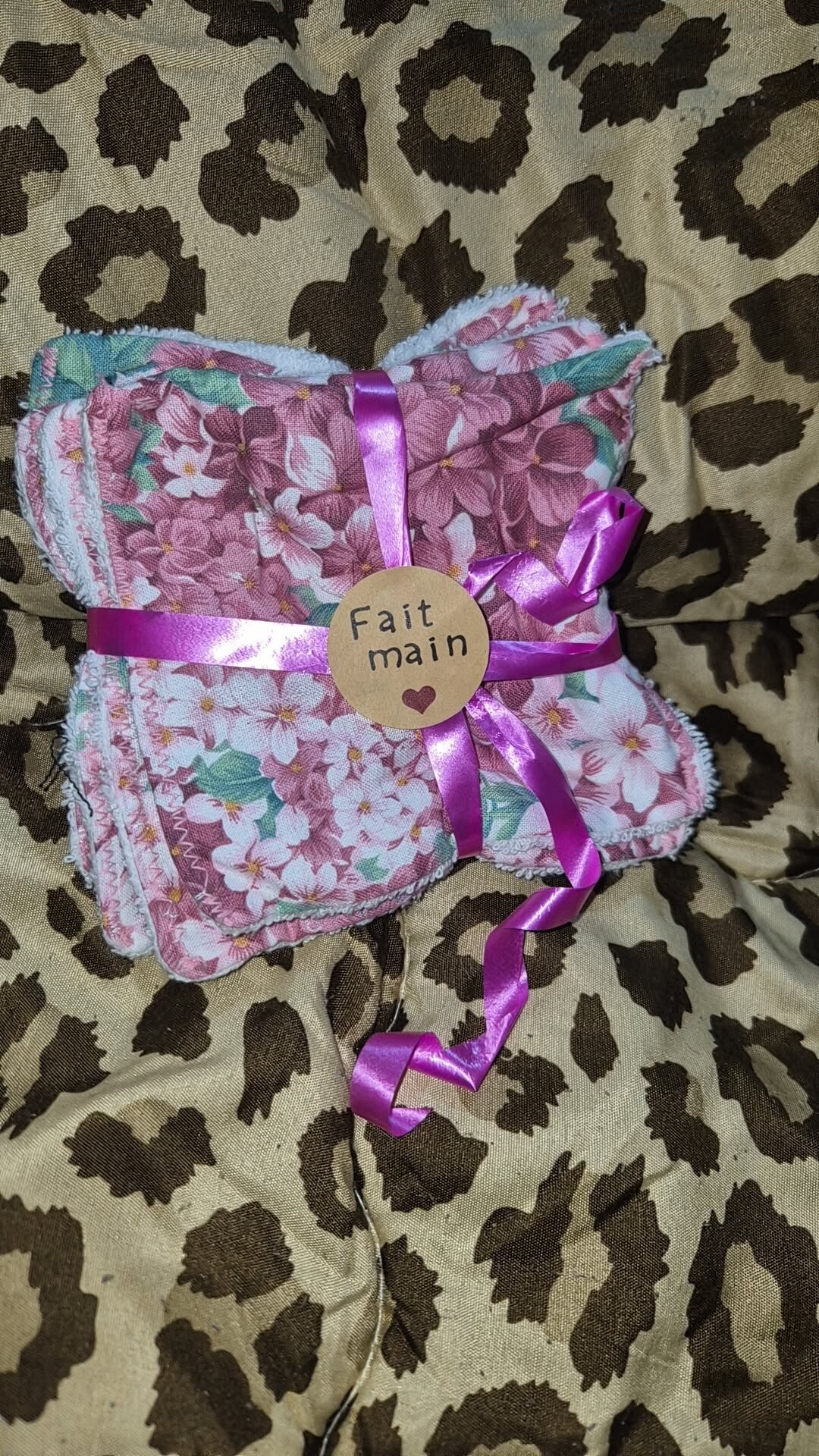 Carrés démaquillant