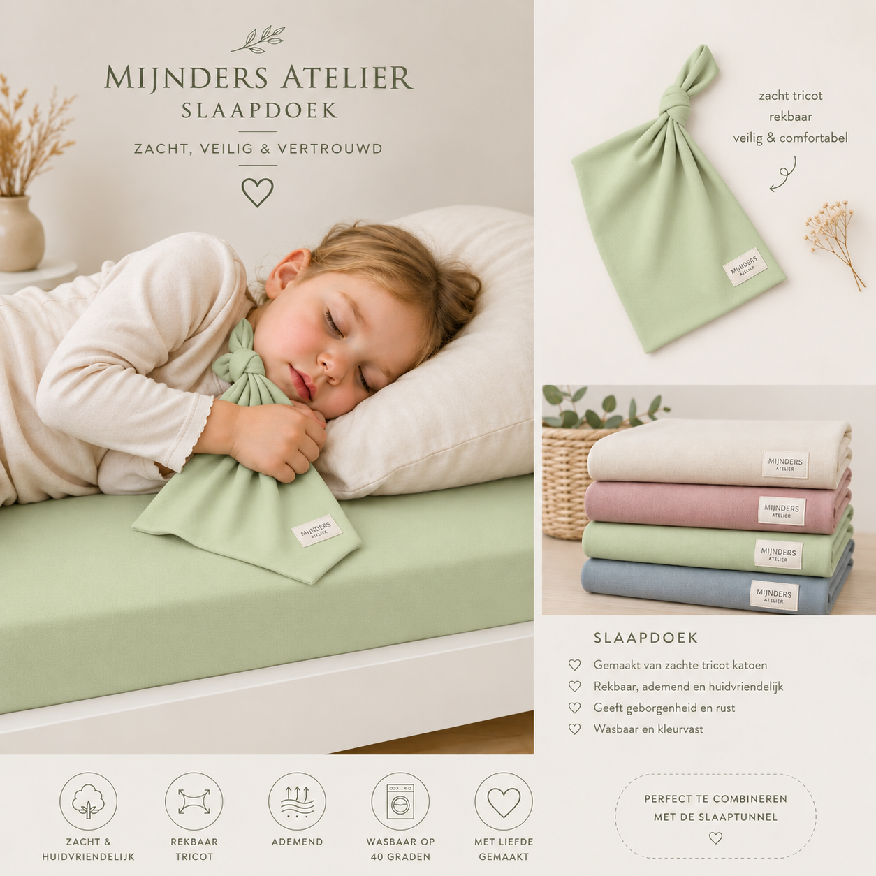knuffeldoekje bij mijnders atelier