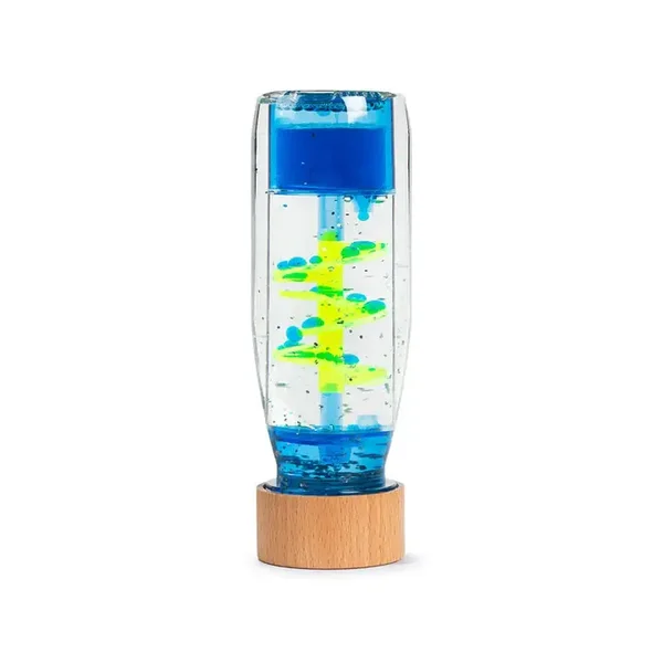 Move Bottle spiraal blauw