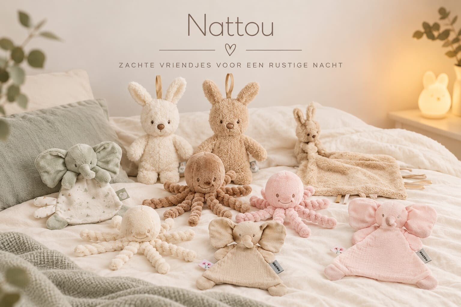 Nattou knuffels nachtrust