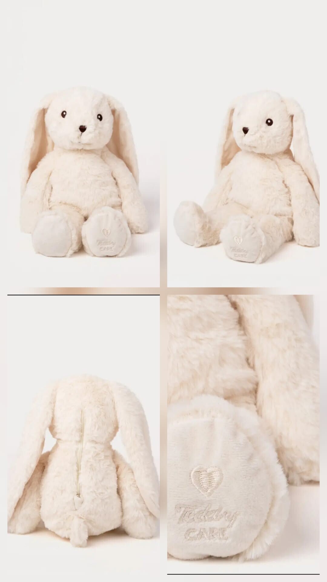verzwaarde knuffel konijn