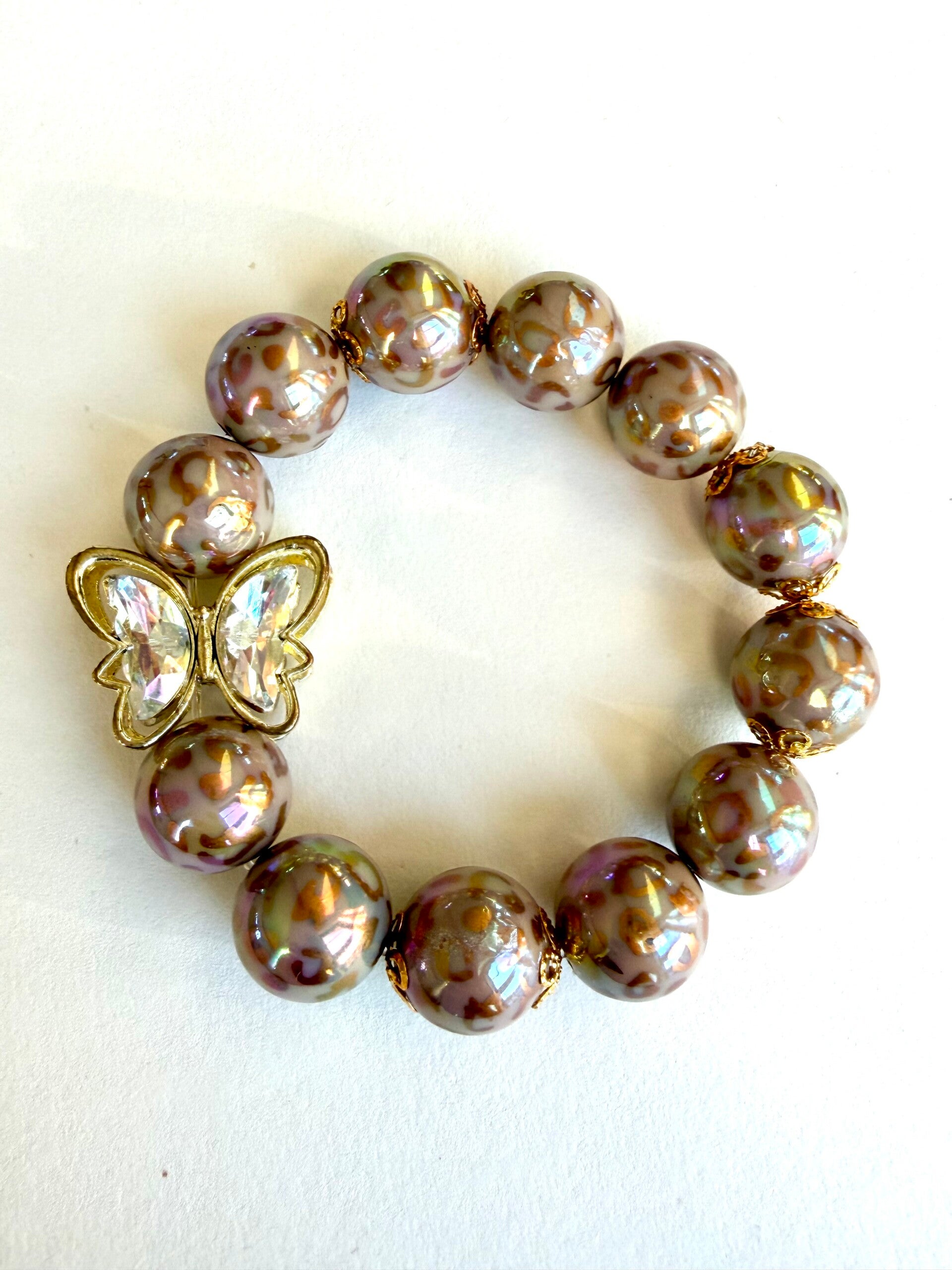 Gouden Luipaard Armband