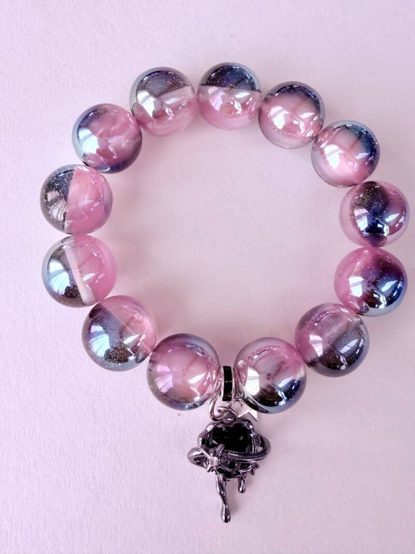 Black Hart Romance Armband
