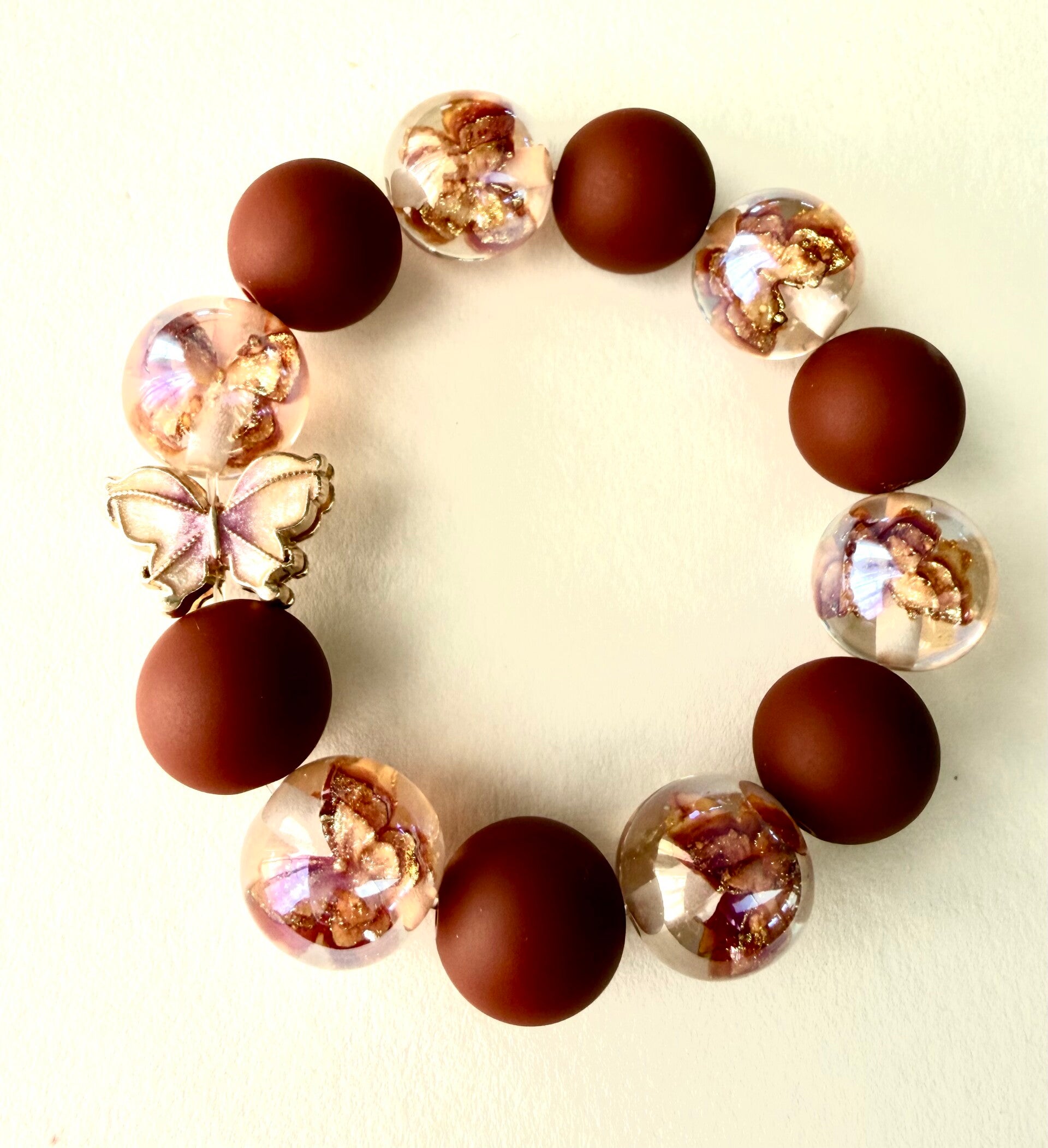 Autumn Butterfly Armband