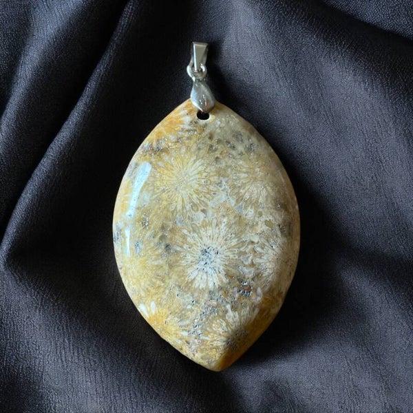 Carat Natural Fossil Jasper