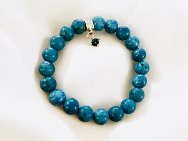 Stijlvolle  dames armband van Blauwe Howliet