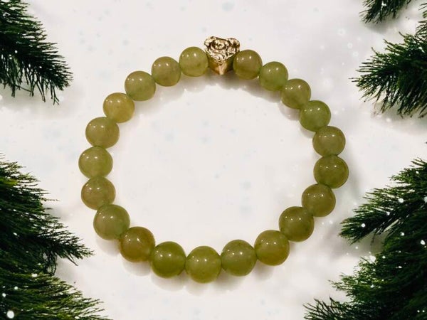 Edelstenen Armband met Groene Aventurijn (8mm)