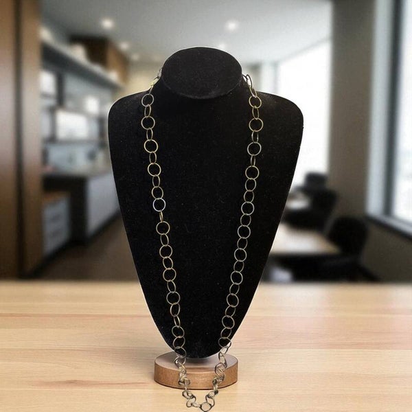 Schakelketting koperkleur ronde schakels
