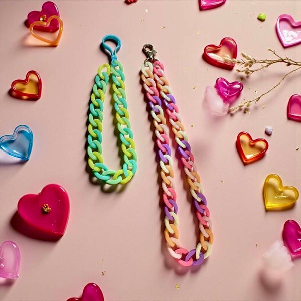 DIY Set ‘Chain Beads’ – Maak je eigen kleurrijke telefoonkoord!
