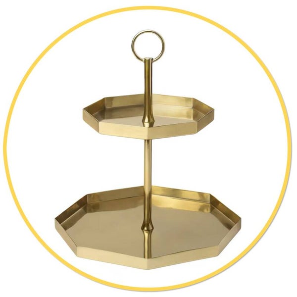 Etagere goud