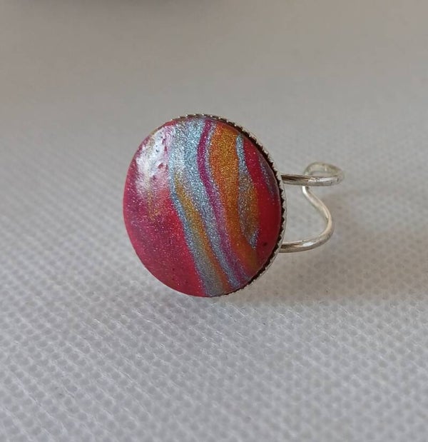 Ring fimoklei rood blauw (Kopie)