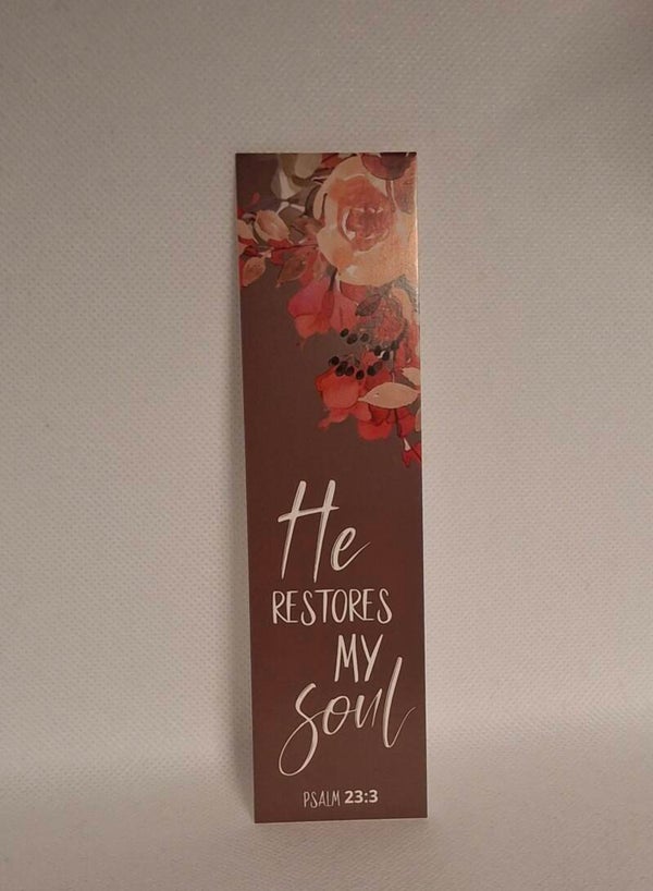 Boekenlegger met bijbeltekst