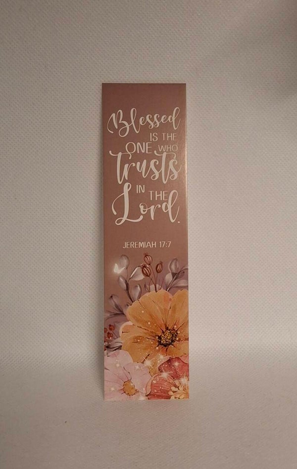 Boekenlegger met bijbeltekst