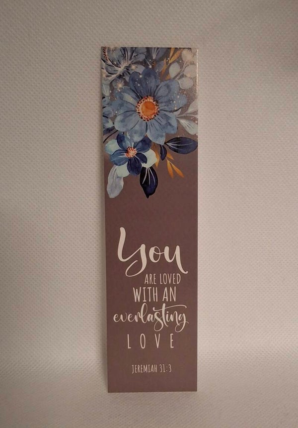 Boekenlegger met bijbeltekst