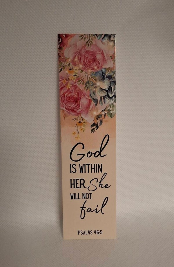 Boekenlegger met bijbeltekst