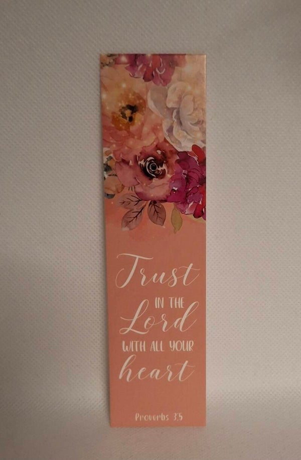 Boekenlegger met bijbeltekst