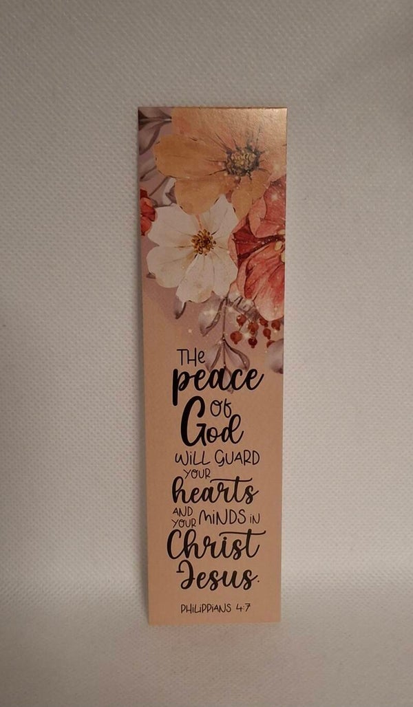 Boekenlegger met bijbeltekst