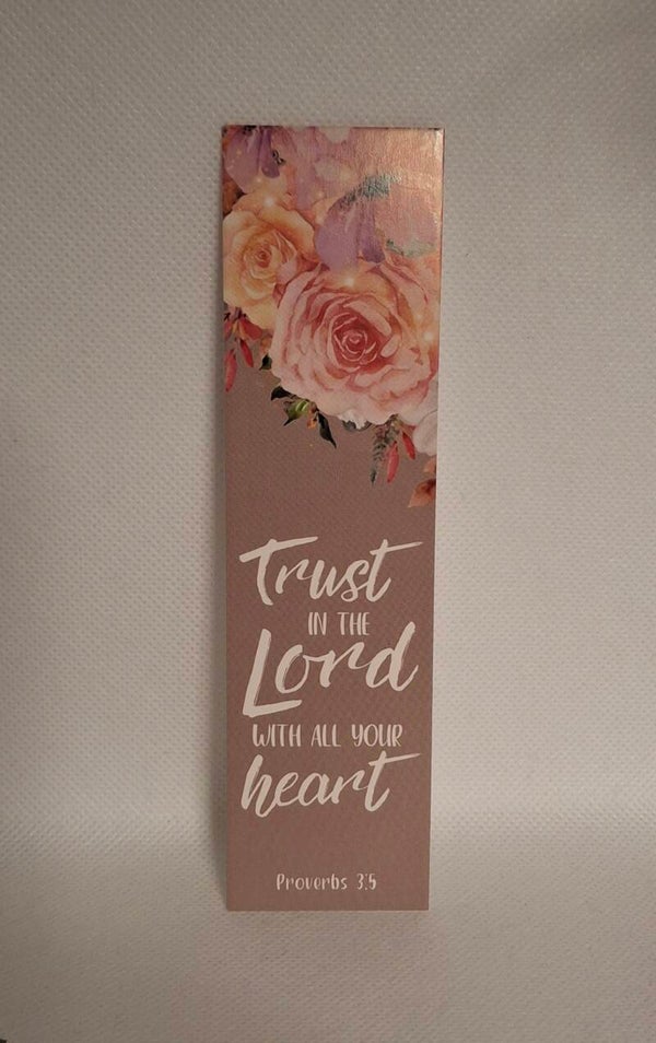 Boekenlegger met bijbeltekst