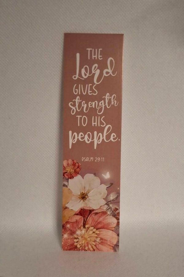 Boekenlegger met bijbeltekst