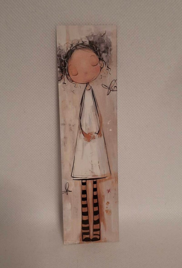 Boekenlegger vlindermeisje