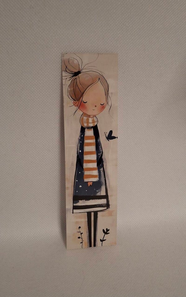 Boekenlegger vlindermeisje