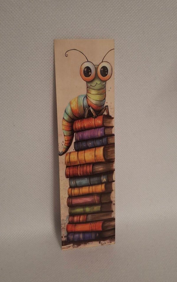 Boekenlegger boekenwurm