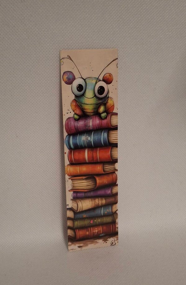 Boekenlegger boekenwurm