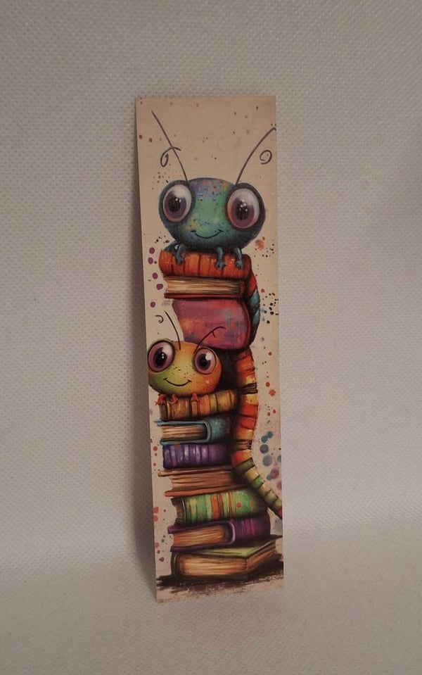 Boekenlegger boekenwurm