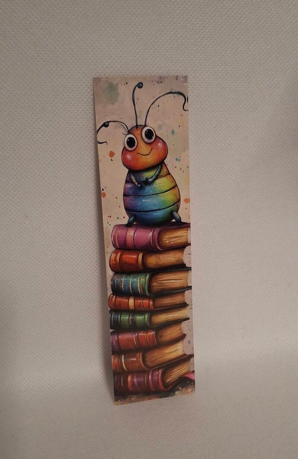 Boekenlegger boekenwurm