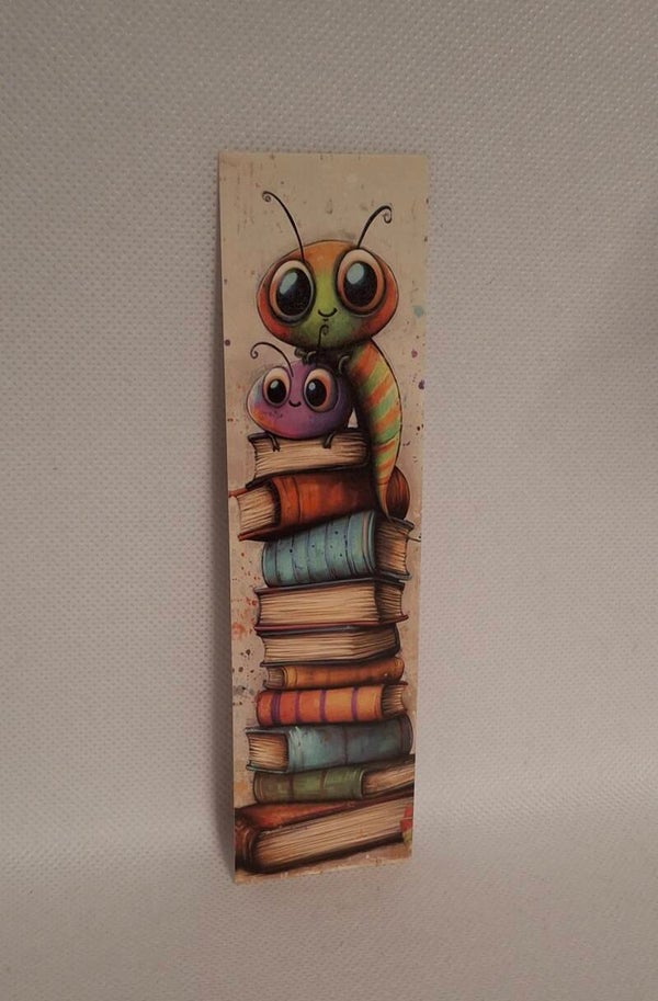 Boekenlegger boekenwurm