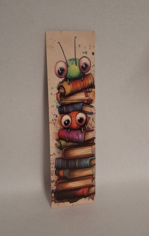 Boekenlegger boekenwurm