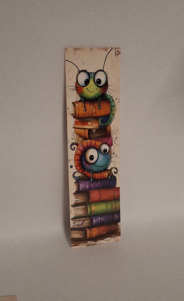 Boekenlegger boekenwurm