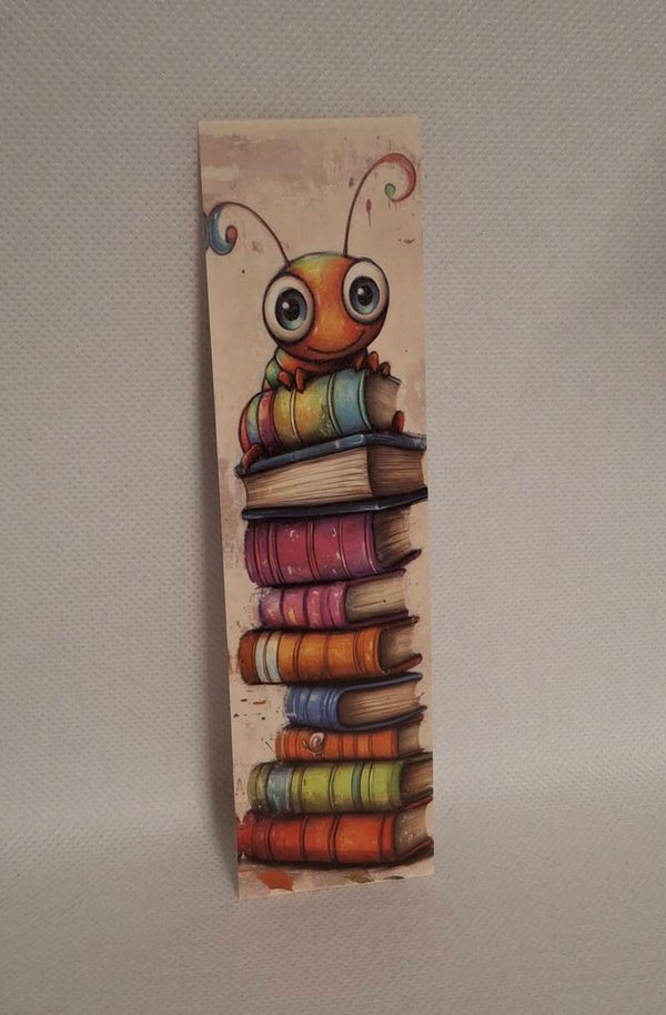 Boekenlegger boekenwurm