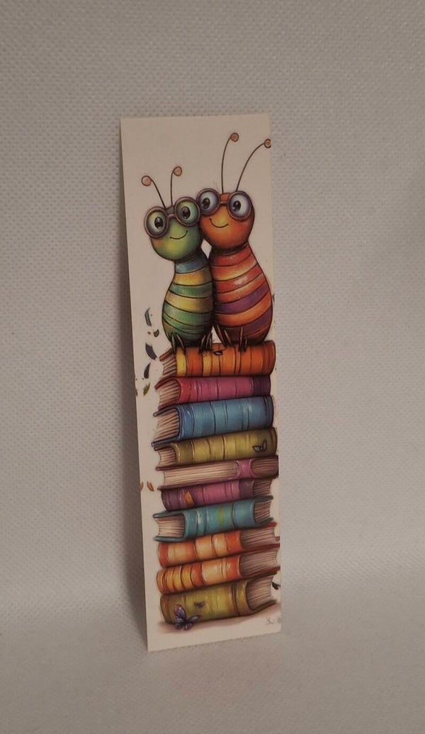 Boekenlegger boekenwurm