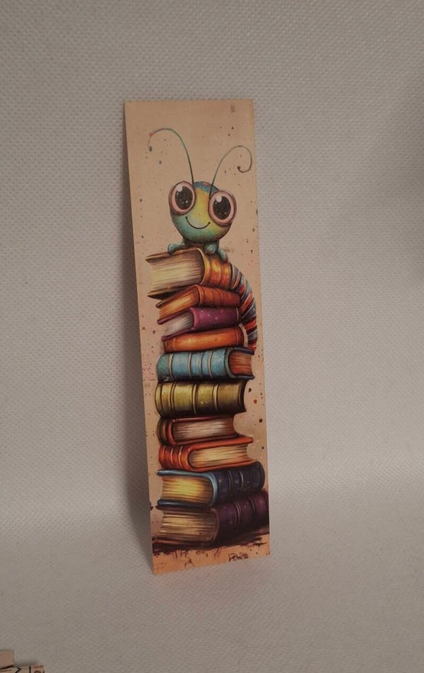 Boekenlegger boekenwurm