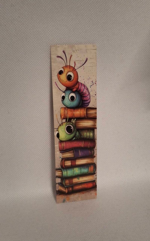 Boekenlegger boekenwurm