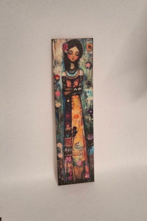 Boekenlegger retro hout