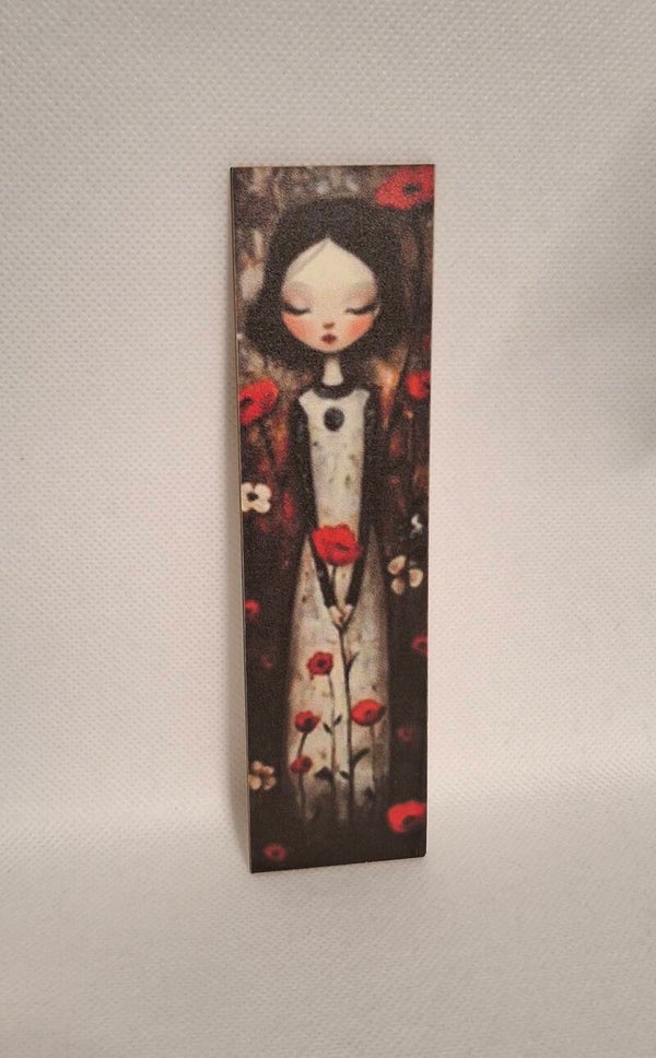 Boekenlegger retro hout