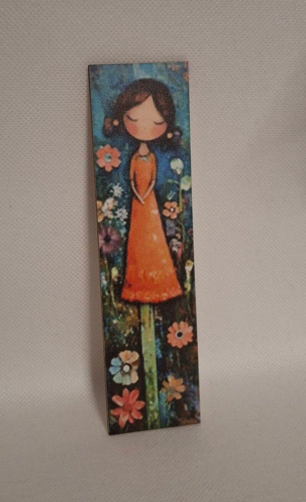 Boekenlegger retro hout