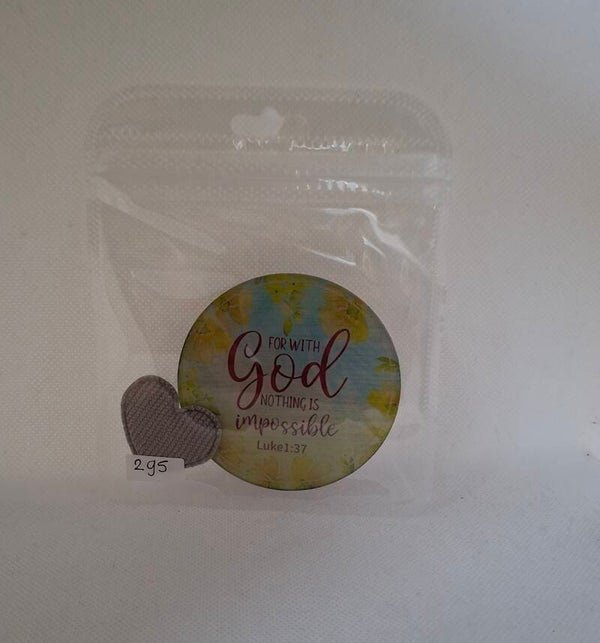 Koelkast magneet rond