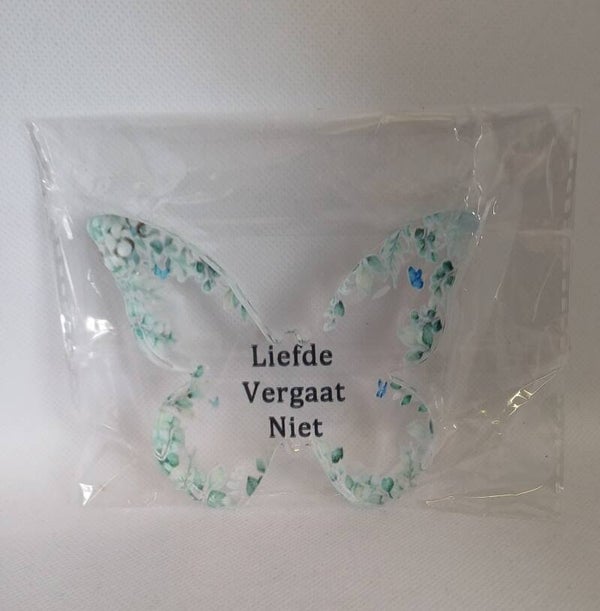 Plexiglas met bemoedigende tekst