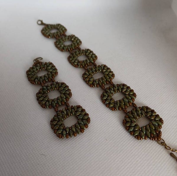 Setje armband met hanger voor ketting