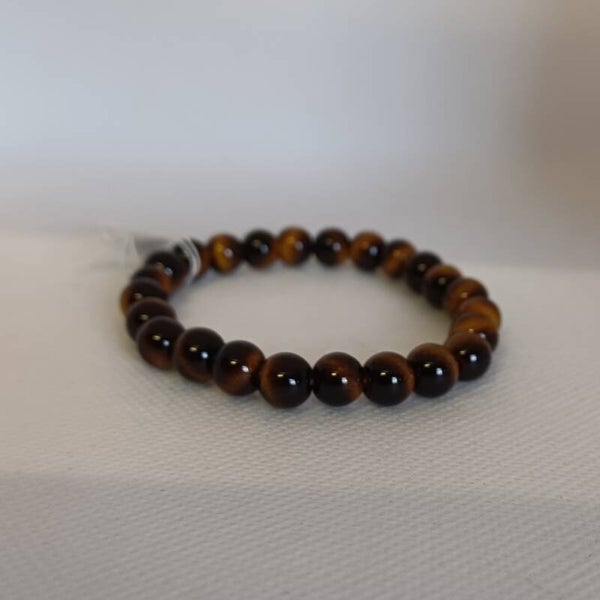 Armband tijgeroog 8 mm